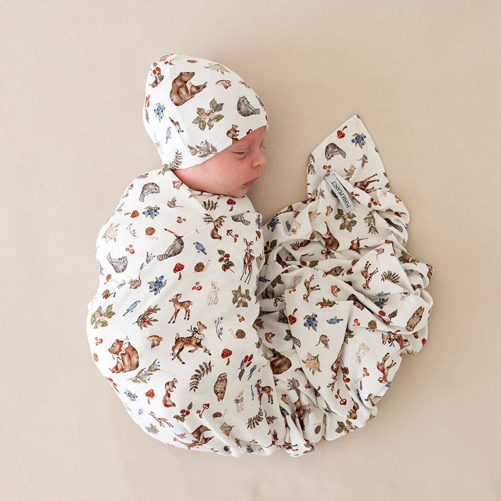 Iridessa Swaddle Beanie Set