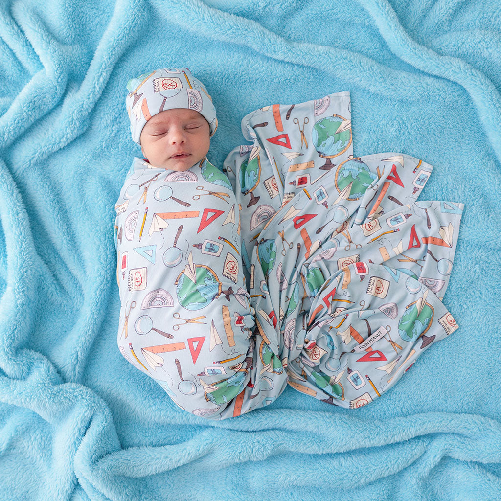 Steve Swaddle Beanie Set