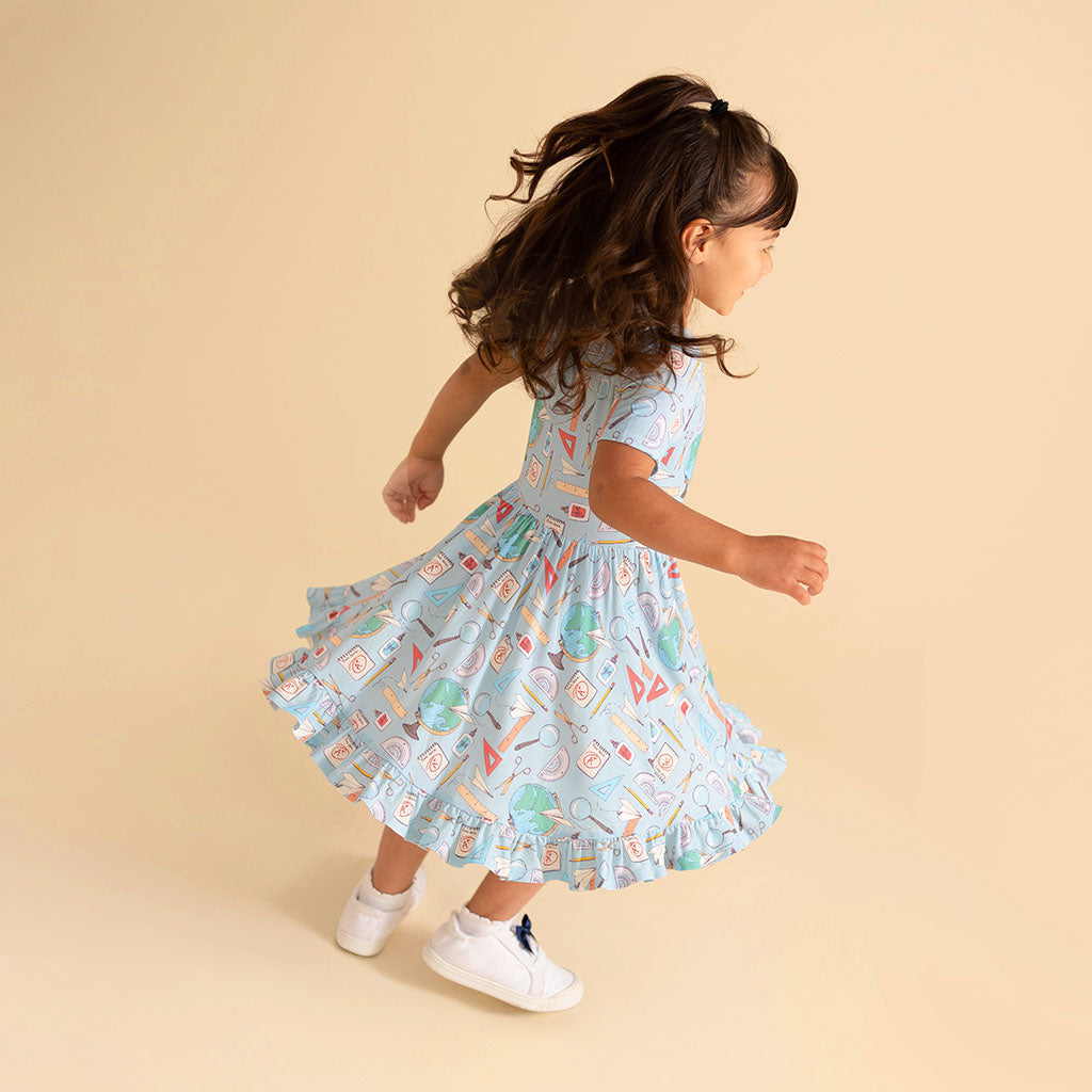 Steve Ruffled Twirl Dress