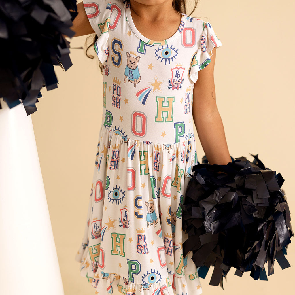 Brooke Ruffled Twirl Dress