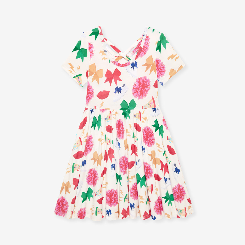 Sabrina Criss-Cross Twirl Dress