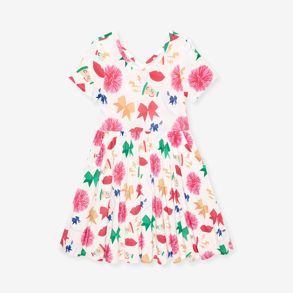 Sabrina Criss-Cross Twirl Dress