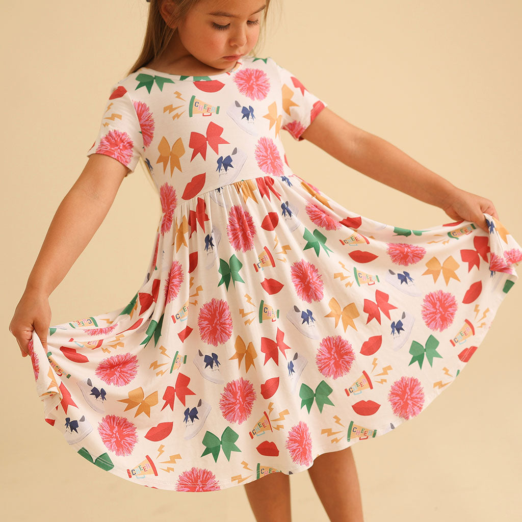 Sabrina Criss-Cross Twirl Dress