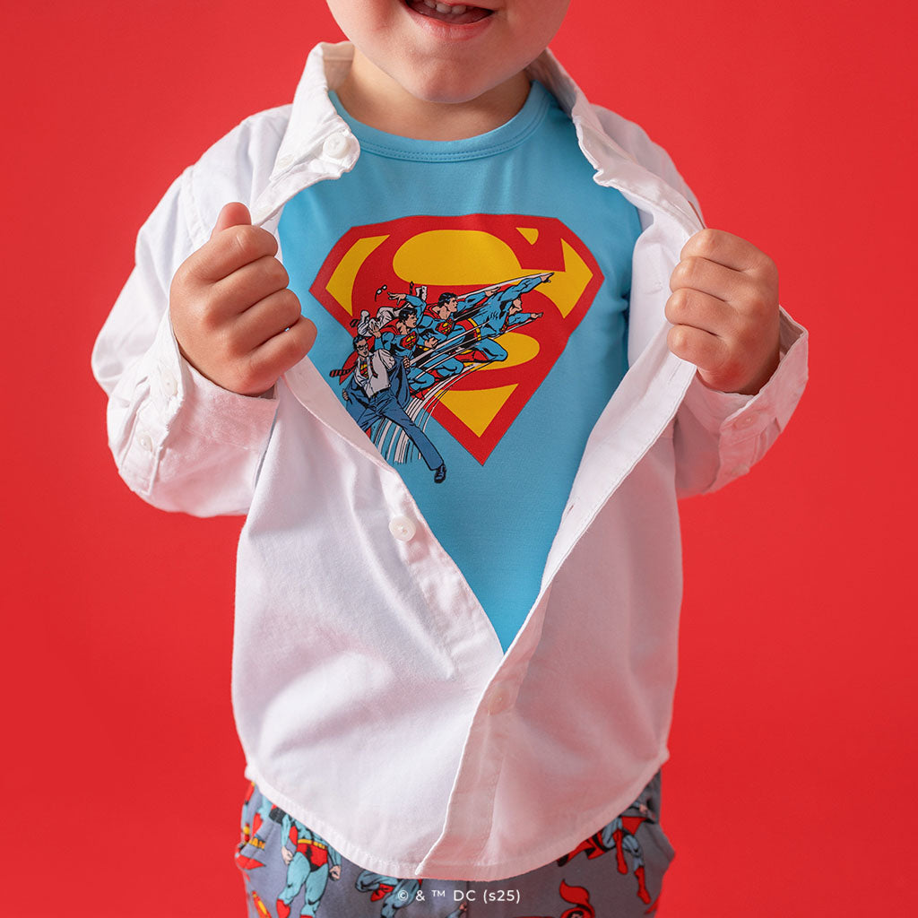 Comic Superman Classic Graphic Tee