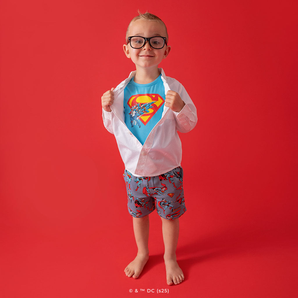 Comic Superman Classic Graphic Tee