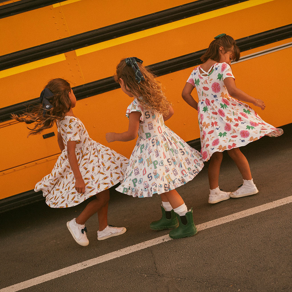 Brooke Ruffled Twirl Dress