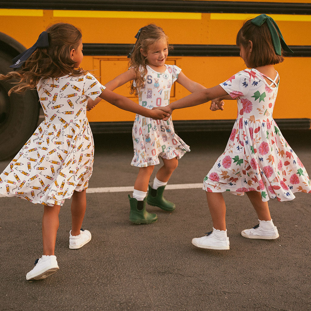 Brooke Ruffled Twirl Dress